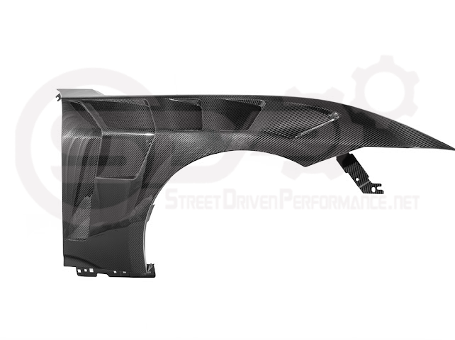 2024-UP FORD MUSTANG S650 | GTD STYLE CARBON FIBER FRONT SIDE VENTED FENDERS